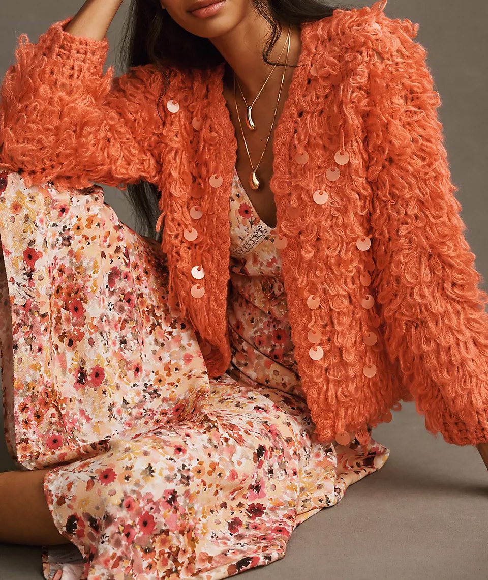 In Things Loop-Crochet Cardigan